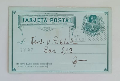 Papelería Chile 1900 TP 40 - 1 Ct - Verde - Club Alemán de Gimnasia Concepción Foto 1 de 2