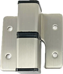 [Harris Hardware TP8410-B] Puerta divisoria inodoro de cierre automático #4 bisagra - satinado - Imagen 1 de 9