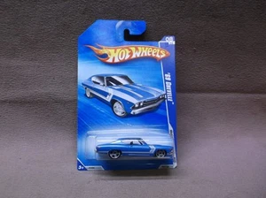 HOT WHEELS 2009 #84 BLUE 1969 CHEVROLET 69 CHEVY CHEVELLE SS 396 OUTLAW RACER - Picture 1 of 3