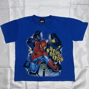 Vintage Marvel X Mad Engine Spider-Man Shirt- Size 8 Youth - Picture 1 of 8