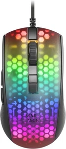 Mysz gamingowa Mars Gaming MMR, optyczna, 12800 DPI, USB, 6 przycisków, czarna towar B - Zdjęcie 1 z 5