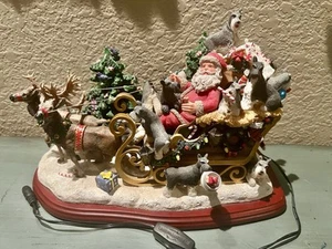 Trineo de Navidad Schnauzer miniatura Danbury probado funciona leer descripción - Imagen 1 de 5
