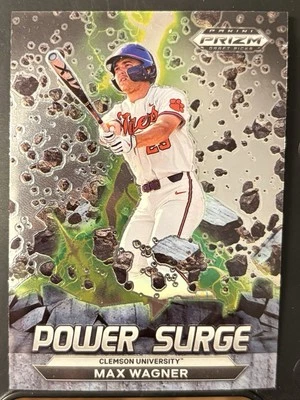 2022 Panini Prizm Draft Picks Power Surge #6 Max Wagner - Image 1 of 2