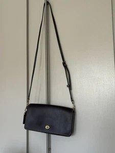 Coach Crossbody Bag (Burgundy & Grey) - Picture 1 of 4