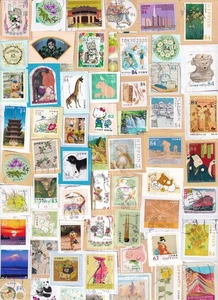 @@@JAPAN 1000 LARGE COMMEMORATIVE STAMPS / ON PAPER - Picture 1 of 1