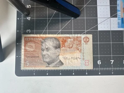 Estonia 5 Krooni P 76a 1994 - Image 1 of 2