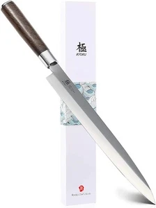 KYOKU Samurai Series - 10.5" Yanagiba Knife Japanese Sushi - Picture 1 of 7