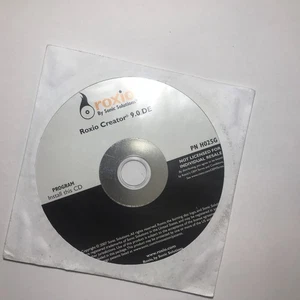 Roxio Creator 9.0 DE Installation CD Disc Vintage 2007 - Picture 1 of 2