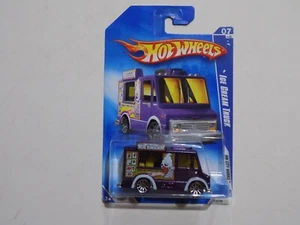 Hot Wheels '09 HW City Works Eis-LKW LILA #07 Neu auf Karte - Bild 1 von 2