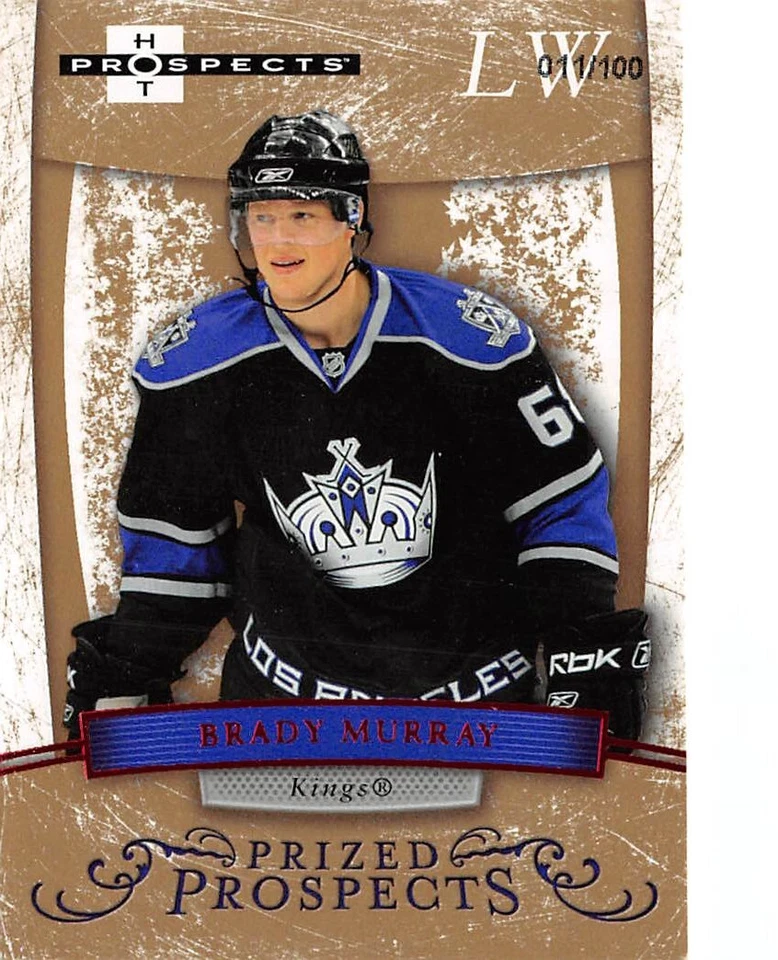 2007-08 Hot Prospects Red Hot #196 Brady Murray PP /100 - Image 1 of 2