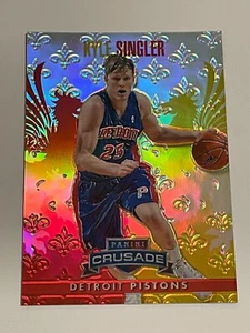 2013-14 Panini Crusade Basketball Crusade Red #/349 - Kyle Singler - Pistons - Picture 1 of 3