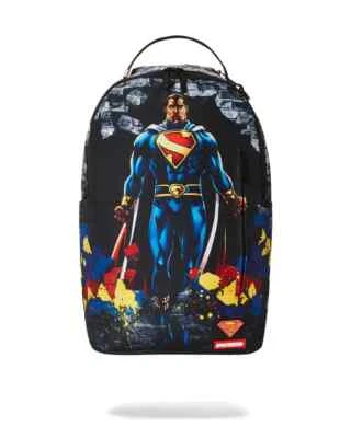 Mochila Multicolor Sprayground, Ladrillos Temáticos Superman, Brick Break Foto 1 de 4