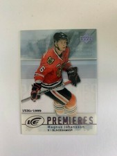 2007-08 Upper Deck Ice #115 Magnus Johansson 1530/1999 RC - Chicago Blackhawks