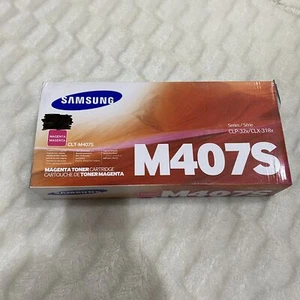 Samsung CLT-M407S Magenta Toner Ink Cartridge Series CLP-32x/CLX-318x - Picture 1 of 6