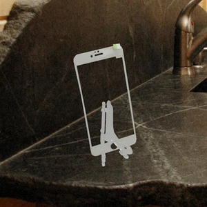 US SELLER Ultra Thin WHITE HI Quality Tempered Glass 9H For Apple iPhone 6 4.7" - Picture 1 of 6