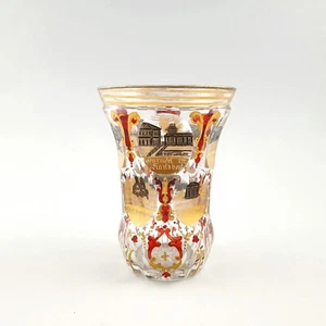Biedermeier - Cristal KARLSBAD con 10 vistas, alrededor de 1850. - Imagen 1 de 12