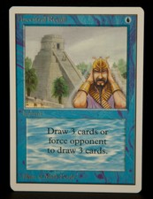 Unlimited Ancestral Recall - Gem Mint - Magic the Gathering