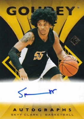 Goodwin Champions Skyy Clark 2023 autógrafo automático Goudey #GA-SC PWE Foto 1 de 2