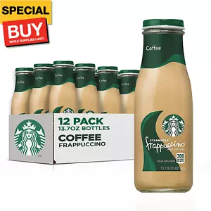 Starbucks Frappuccino Coffee Drink, Coffee, 13.7 Fl Oz Bottles (12 Pack) - Picture 1 of 5