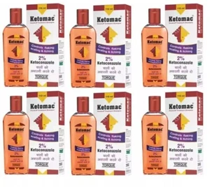 100% Ayurvedic Dan-druff Treatment Control Flaking Scalling & Itching 110ml x 6p - Picture 1 of 5