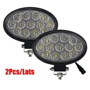 12V Led Oval Floodlight For John Deere 4120,4320,4520,4720,5085E,5090E,5100E+ x2 - Picture 1 of 15