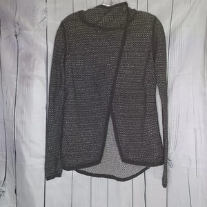 Lvivva By Lululemon Girls 14 Hooded Open Front Jacket  - Picture 1 of 13