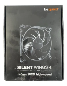 be quiet! SILENT WINGS 4 140mm PWM high-speed 4-pin Gehäuselüfter Schwarz BL097 - Afbeelding 1 van 3