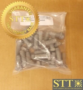 HEX CAP BOLT 1.25 INCH 1/2-13 THREAD GRADE 5 GALVANIZED( LOT OF 24 ) NEW - Picture 1 of 4