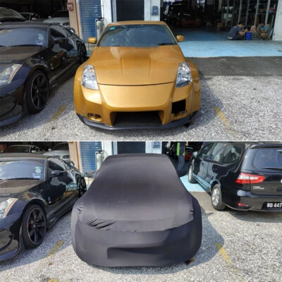 Cubierta de coche interior elástica a prueba de polvo personalizada para Nissan 350Z 370Z 2009-2021 Foto 1 de 4
