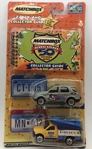 MATCHBOX ACROSS AMERICA 50TH BIRTHDAY SERIES 2 PACK CONNECTICUT & MINNESOTA - Picture 1 of 2
