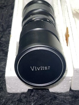 Vintage Vivitar 85-205mm f/3.8 Lens for Mamiya/Sekor & Pentax - With Hood - Image 1 of 4