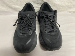 Hoka One One M Bondi ancho para correr talla US 11D negro sin plantillas - Imagen 1 de 8
