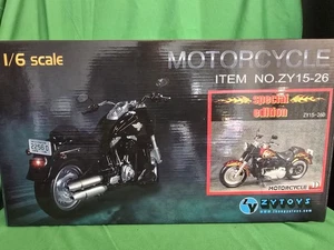 Zytoys 1/6 Scale DieCast Model Bike Heavy Vehicle-Special Ed. Motorcycle Red - Picture 1 of 5