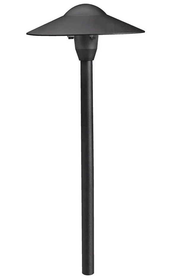 Kichler 15310BKT Path & Spread 1-Light 12V, Textured Black - Image 1 of 4