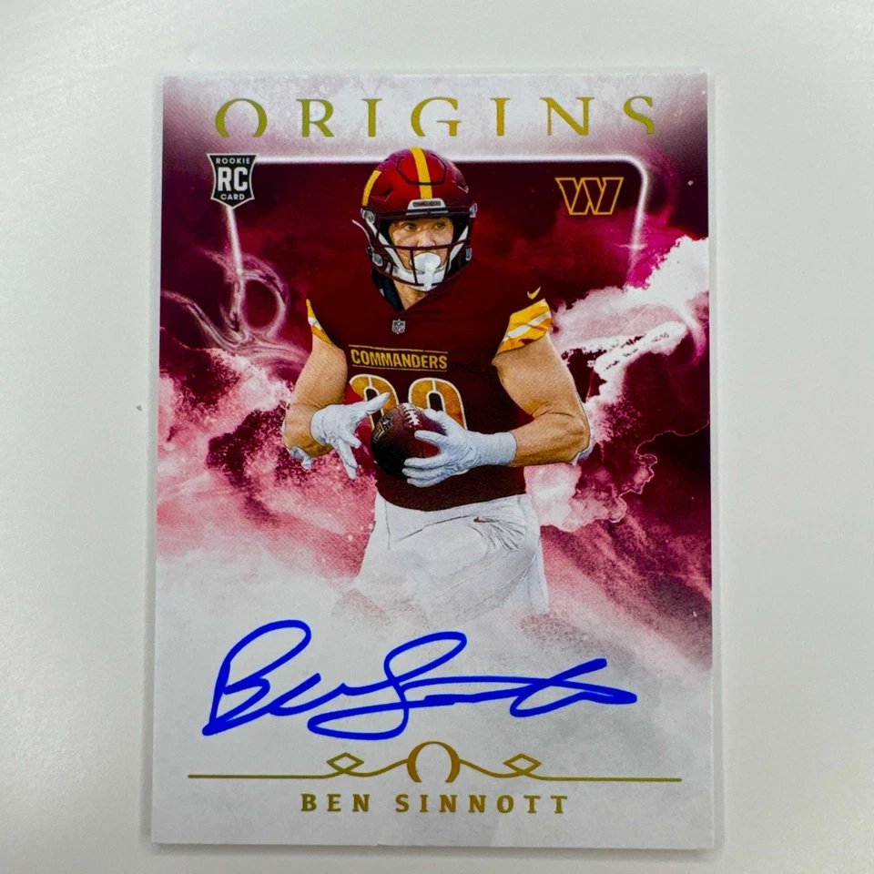 2024 Panini Origins #RAU-BSI Ben Sinnott Auto RC Rookie Autographs - Image 1 of 1