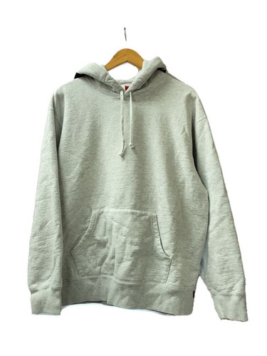Supreme Parka con cappuccio a costine L cotone GRIGIO