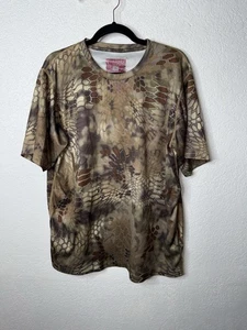 Kryptek Hyperion Camo Crew Shirt Short Sleeve Men’s XL Hunting Quick Dry I - Picture 1 of 5
