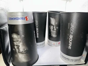 4 Jason Bourne Du kennst seinen Namen Promo Kunststoff Filmbecher - Bild 1 von 6