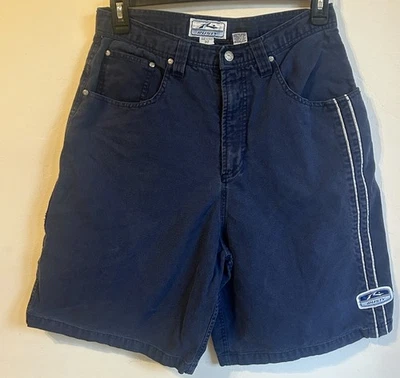 Vintage Rusty Shorts Bermuda Baggy Skater Surf Grunge 90s Y2K Blue Denim 32 - Image 1 of 4
