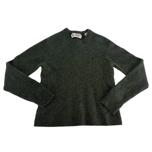 Original Penguin by Munsingwear 100%Lambswool Sweater KidsMedium Green CrewNeck - Picture 1 of 9