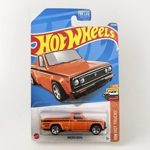 Hot Wheels 2022 HW Hot Trucks 2/10 Mazda REPU Pickup Naranja 24/250 - Imagen 1 de 3
