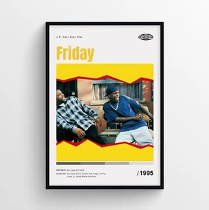 Freitag Film Poster Druck, Wandbild - ungerahmt - Bild 1 von 3