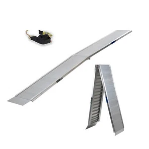 Auffahrrampe Verladerampe Rampe Eventrampe Alu klappbar extra lang 3,05 m 450kg - Bild 1 von 10