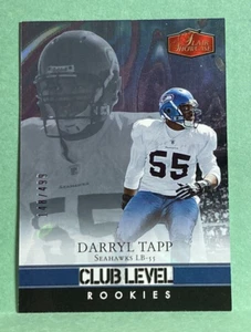 2006 Flair Showcase DARRYL TAPP Club Level Rookies /499 Card #179 Seahawks - Picture 1 of 2
