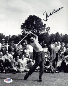 Jack Burke FIRMADO 8x10 Photo Masters Champion PGA Tour PSA/ADN AUTOGRAFIADO - Imagen 1 de 1