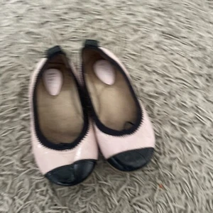 Bloch Pink And Black Slip On Ballet Shoes Size 26 - Picture 1 of 3