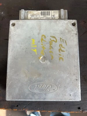Ford Ranger Bronco II 1987 M/T unidad de control del motor ECU E7TF-12A650-BE1A fabricante original Foto 1 de 4