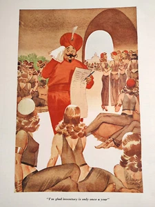 1948 Original Esquire Art Large lot of CARTOONS - Picture 1 of 10