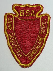 Camp Sequoyah Cumberland Council Kentucky Boy Scout Patch BW2 - Picture 1 of 1