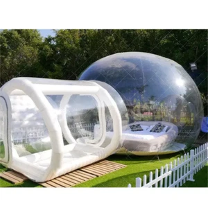 Transparent Inflatable Bubble Tent Spherical Clear House Events Glamping Dome - Picture 1 of 23